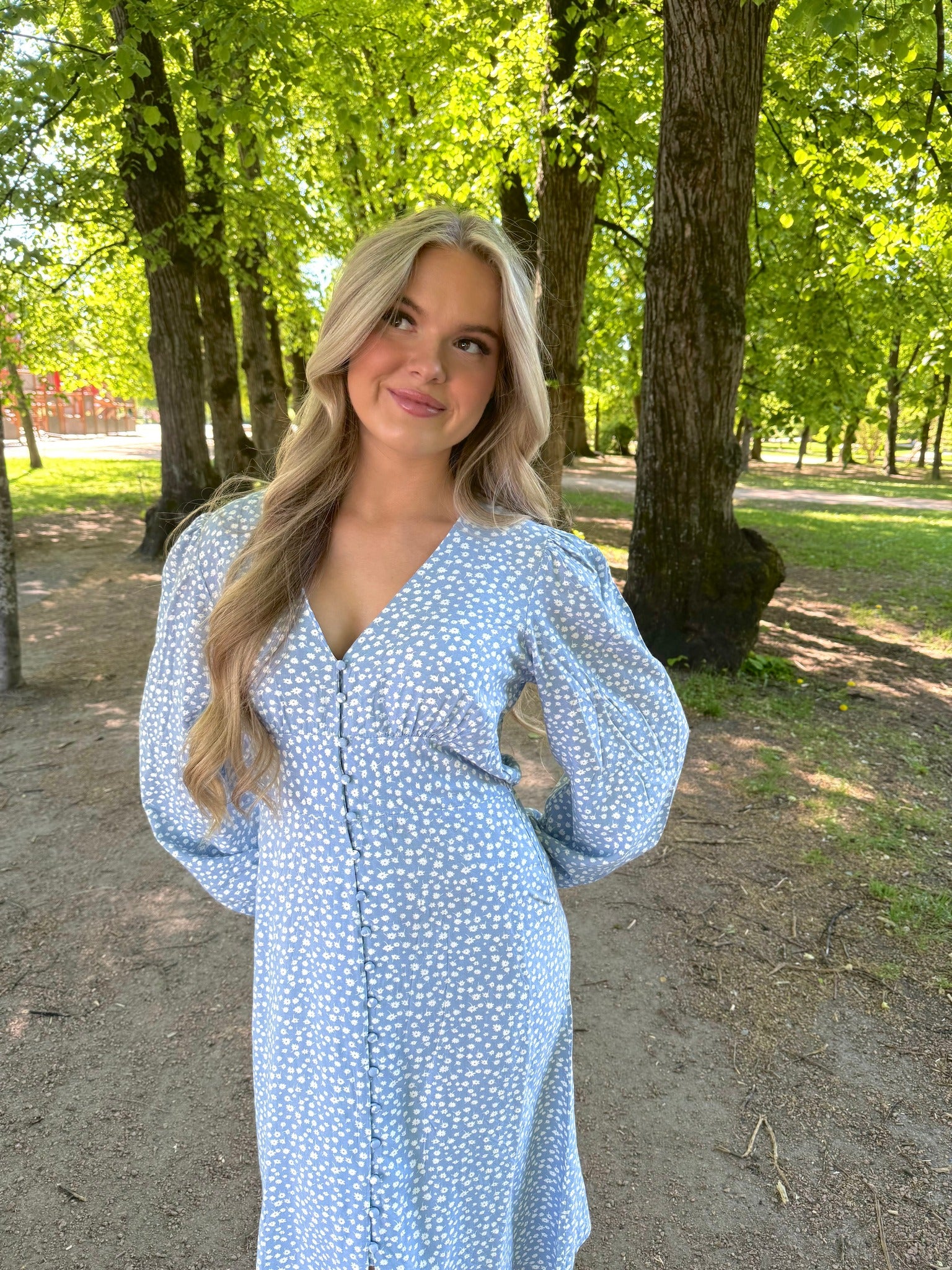 VIANNA Midi Dress - Kentucky Blue